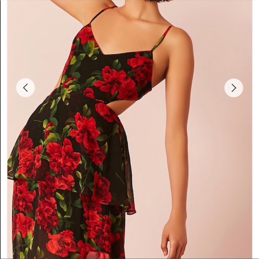 Cut out maxi dress